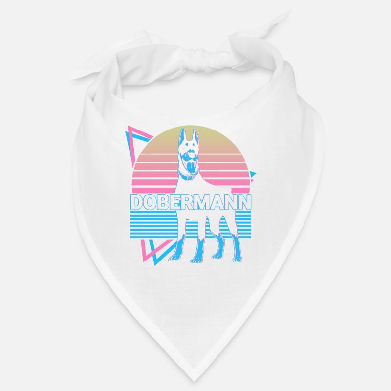 Dobermann Retro Bandana