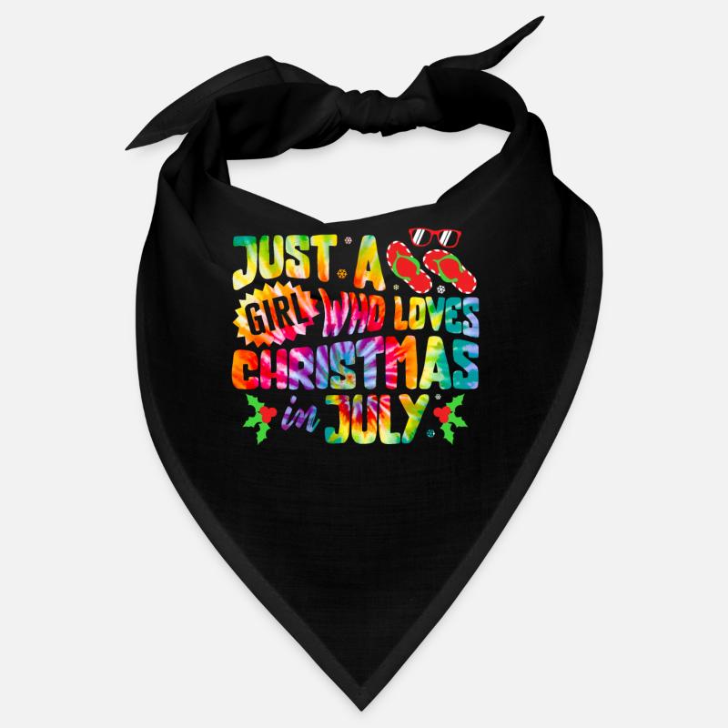 Weihnachten im Juli Hemd, nur ein Mädchen, das liebt Bandana