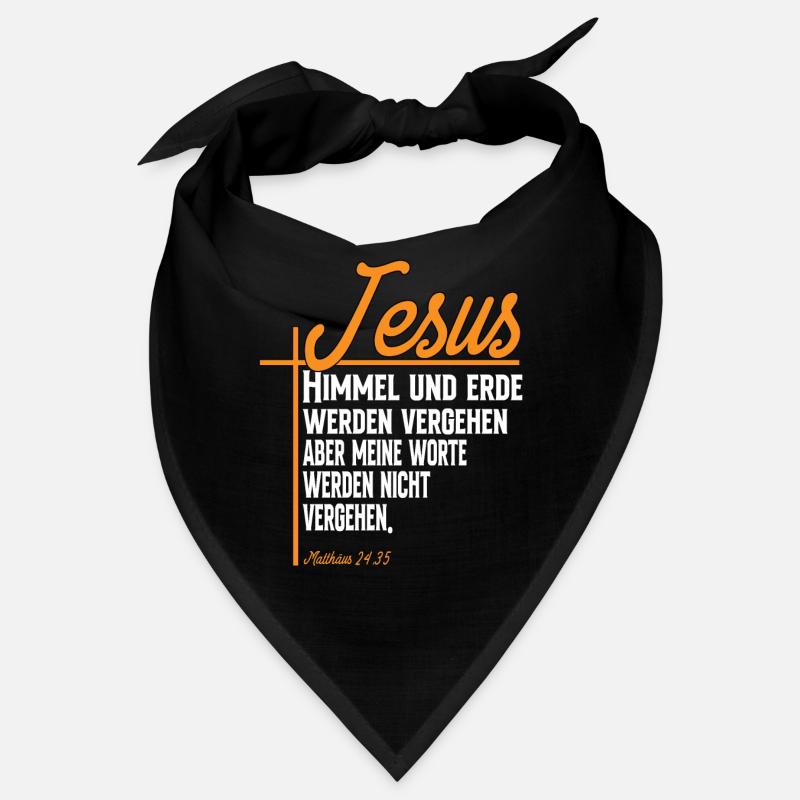 Himmel Und Erde Werden Vergehen Matthäus 24:35 Bandana