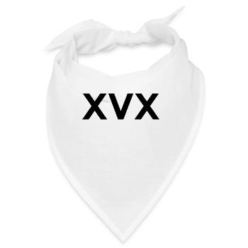 Straight Edge Vegan, gegen Drogen, Punk - Bandana - Weiß - Vorne