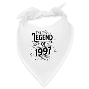 Die Legende von 1997 Geburtstag - Bandana - Weiß - Vorne