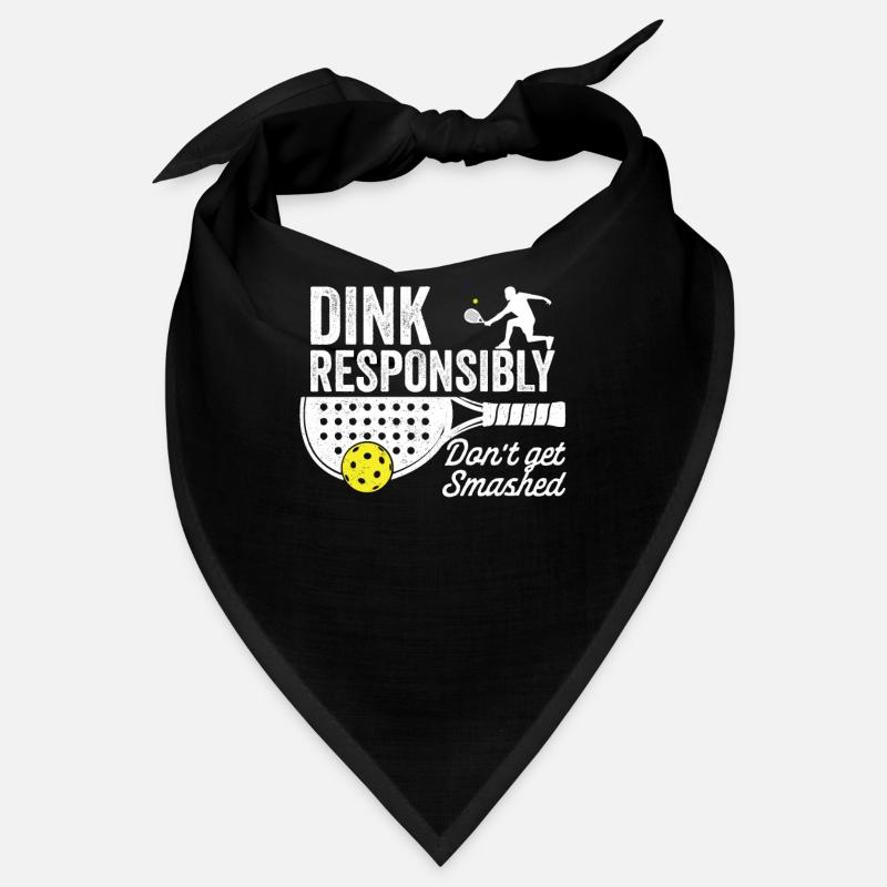 Dink de manière responsable ne s’amuse pas à faire du paddleball Bandana