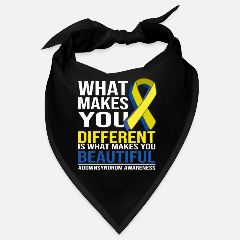 Different Beautiful Down Syndrome Awareness Bandana