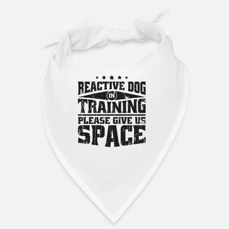 Chien réactif en formation S’il vous plaît donnez-nous de l’espace - Bandana