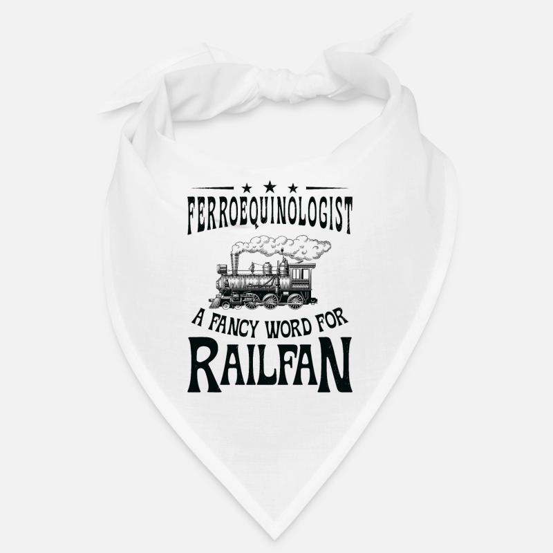 Ferroequinologist Eisenbahn Eisenbahnfan Bandana