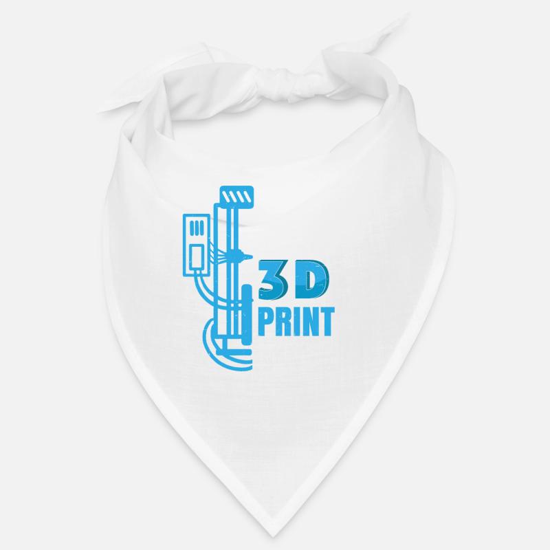 3D Drucker Printing 3D-Druck Modellbauer Geschenk Bandana
