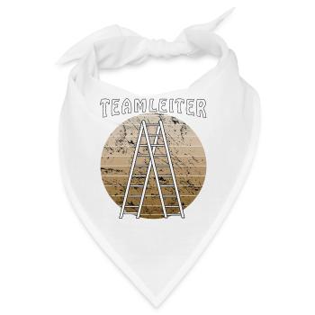 TEAMLEITER - Bandana - Weiß - Vorne