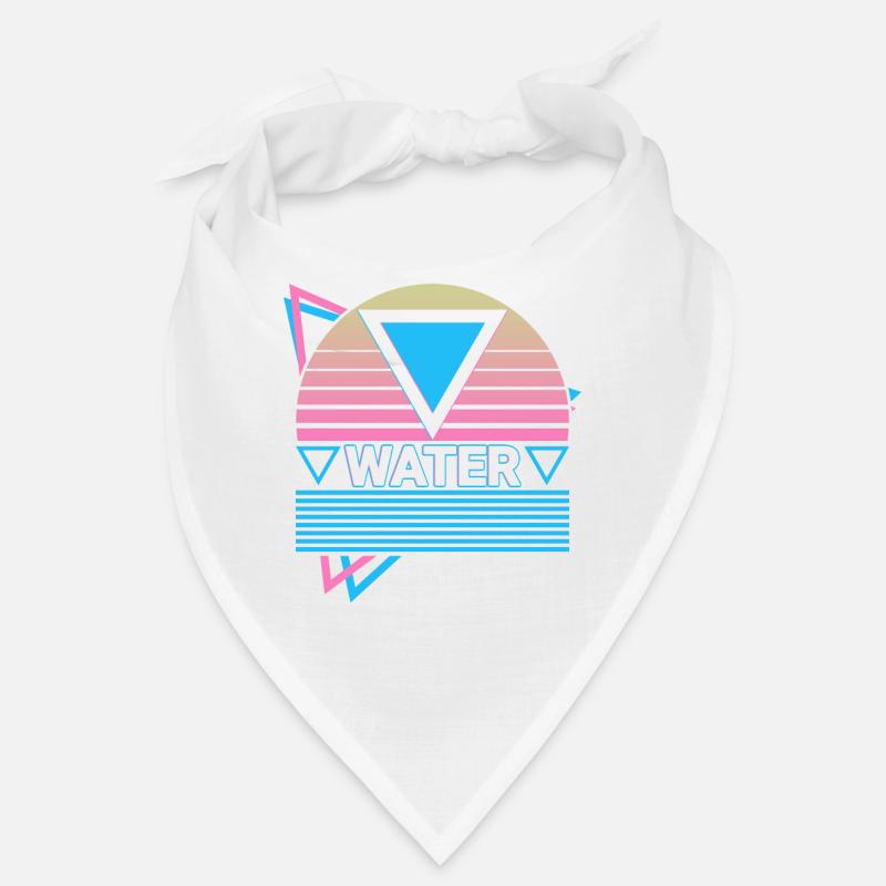 Wasser Element Symbol Pagan Paganismus Wicca Wicca Bandana