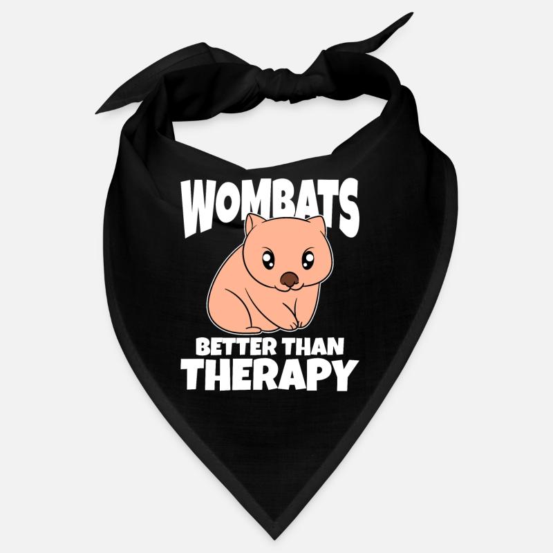 Wombats Better Than Therapy Bandana