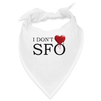 I Don't Love Jacksonville Florida - Bandana - Weiß - Vorne