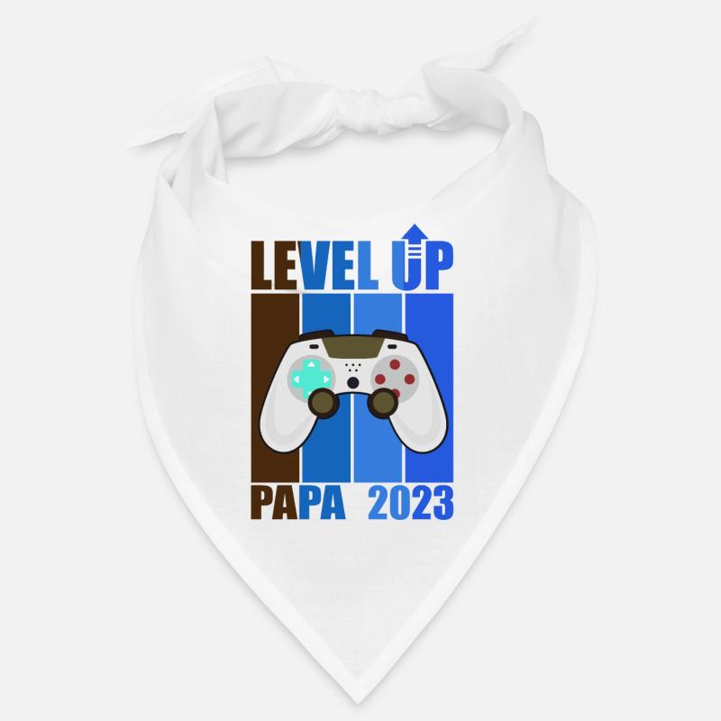 Level Up Dad 2023 Gamer Dad Gift Future Dad Bandana