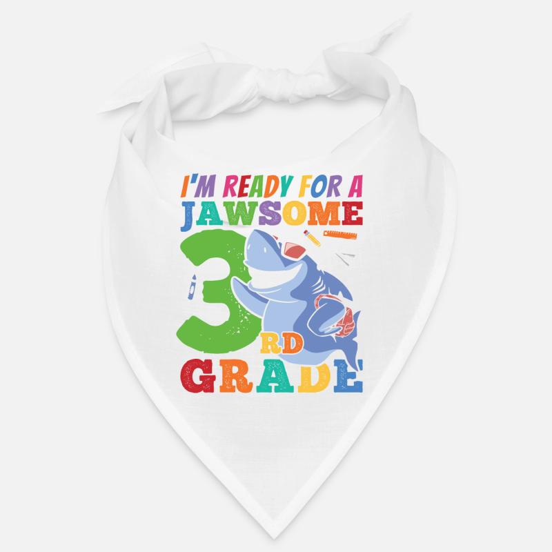 Third Grader Awesome Kid zurück zu Schule Geschenk Bandana