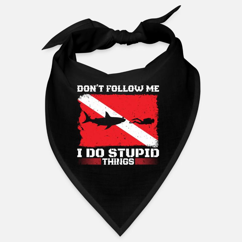 Deep Underwater Snorkeling Diver Lifestyle Bandana
