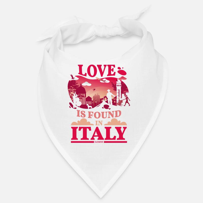 Italie - Bandana - blanc