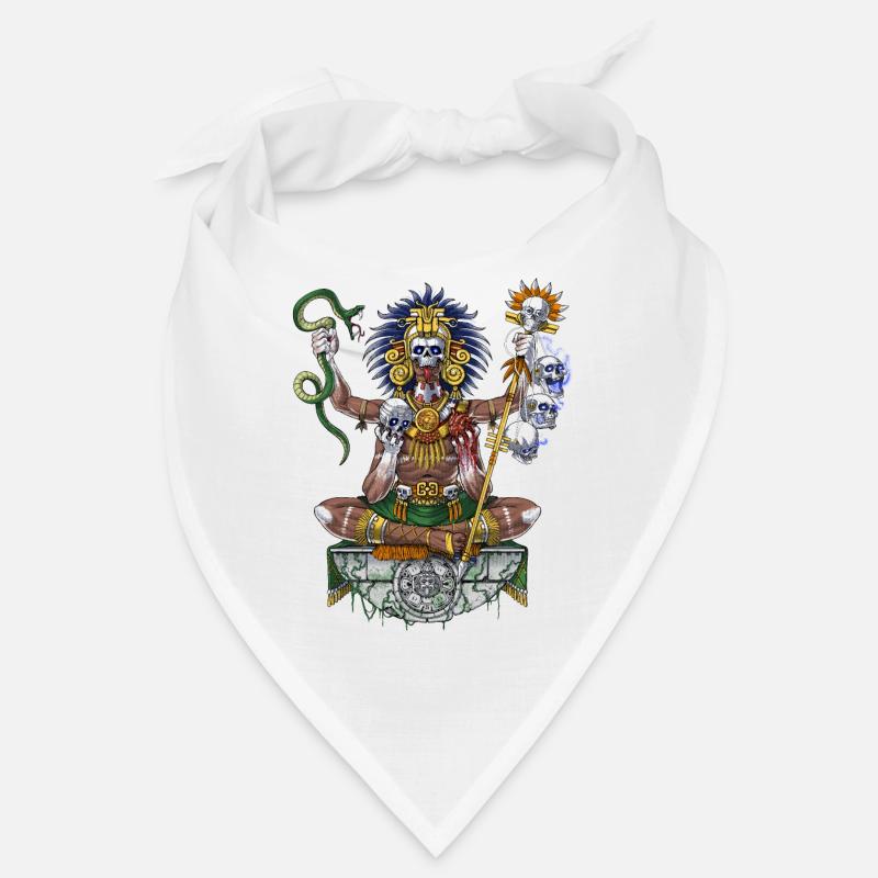 Aztekischer Kriegerschamane Bandana
