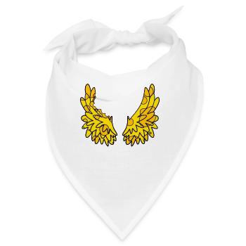 Käse Flügel - Bandana - Weiß - Vorne