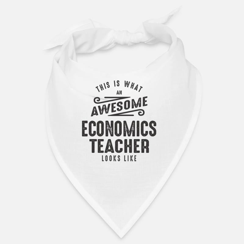 Drôle génial Professeur d’économie Profession d’enseignant Bandana