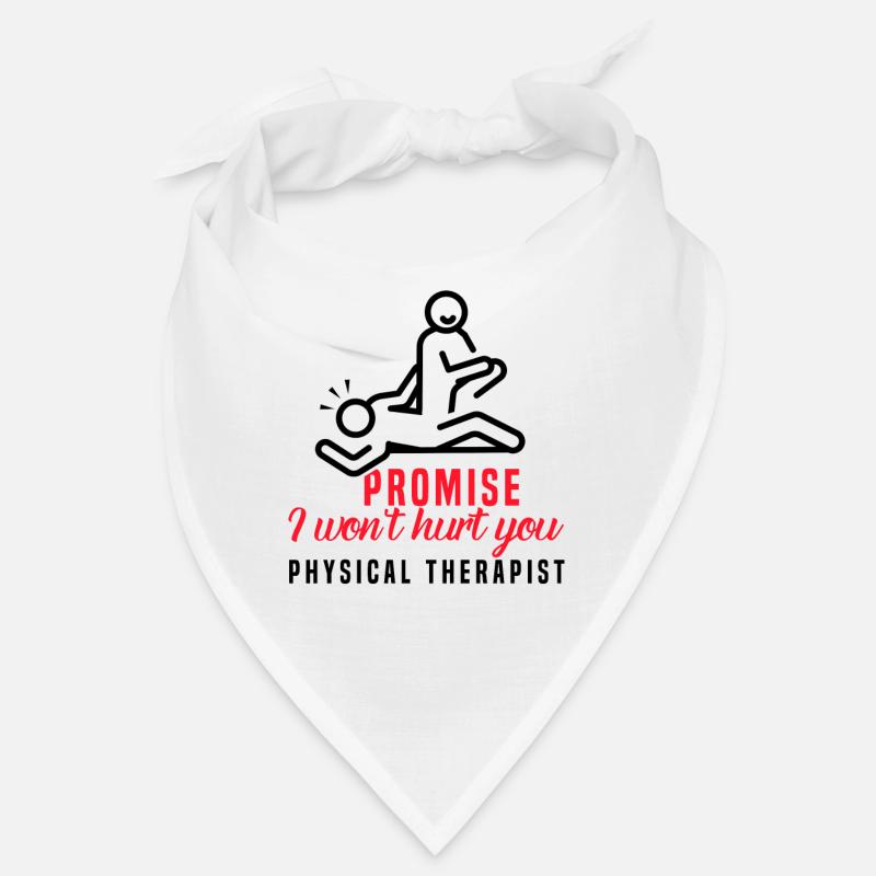 Physiotherapeut Lustiges Versprechen, dass ich Bandana