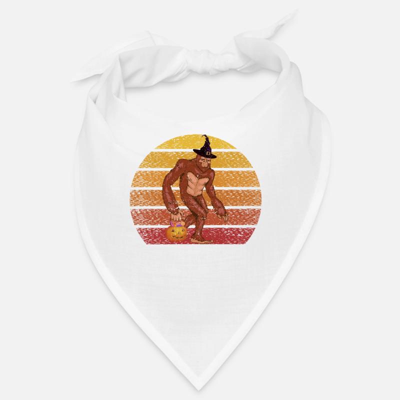 Bigfoot Sasquatch Hexenhut Jack O Lantern Bandana