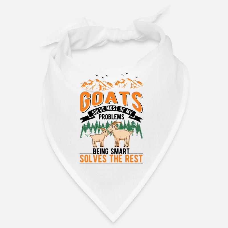 Chèvre Cadeau Chèvre Gardien Chèvre Bandana