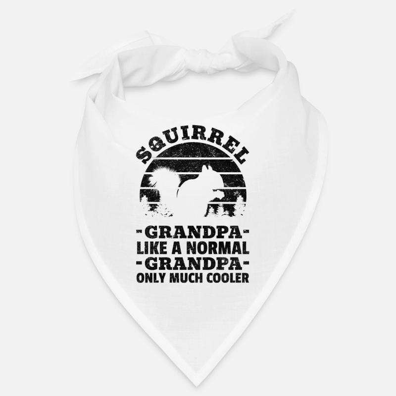 Eichhörnchen Großvater Eichhörnchen Opa Bandana