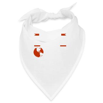 It's Okay If You Don't Like Geography Geographer - Bandana - Weiß - Vorne