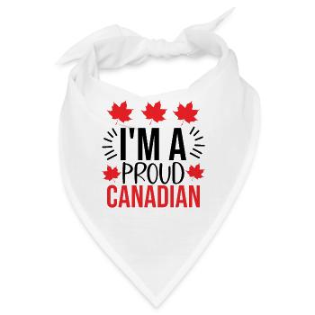 Kanada Vancouver Montreal Toronto Maple Leaf Bären - Bandana - Weiß - Vorne