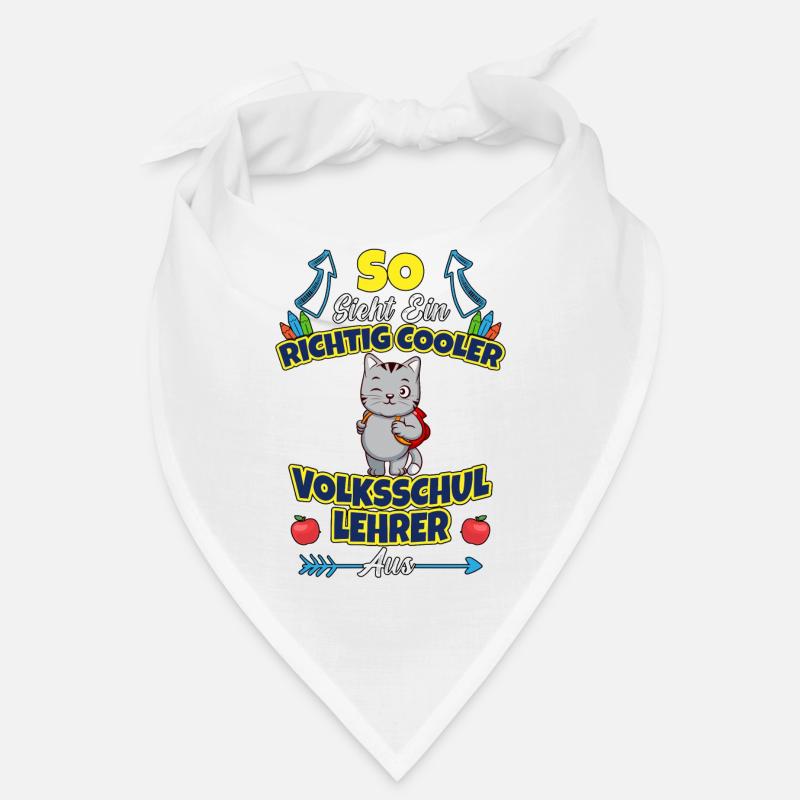 Volksschullehrer Volksschule Lehrkraft Lehrer Bandana