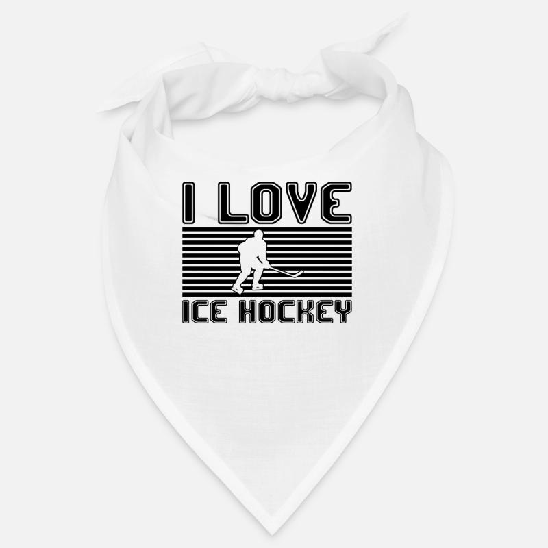 J’adore le hockey sur glace Bandana