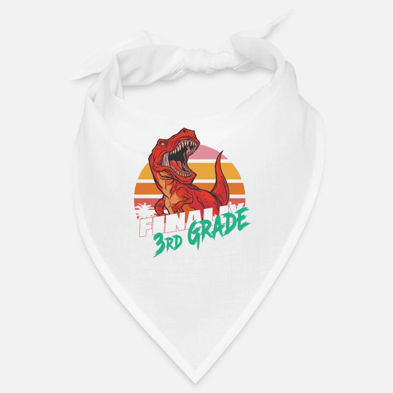 Finally 3rd Grade, Second Grader - T-REX Bandana