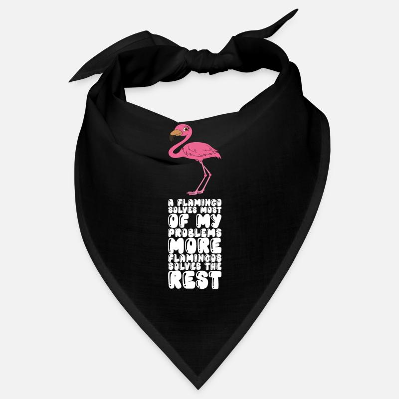 Funny flamingo graphics Bandana