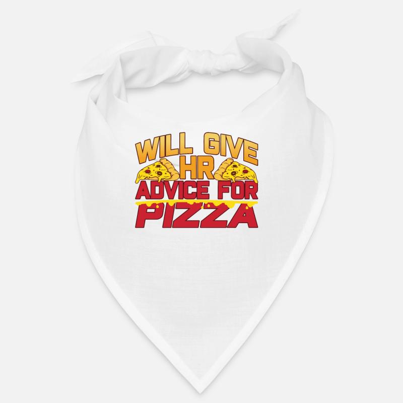 Give Your Tips for Pizza Human Resources Staff Bandana