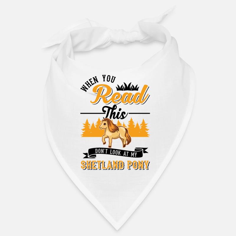 Shetland Pony Cadeau Shetty Bandana