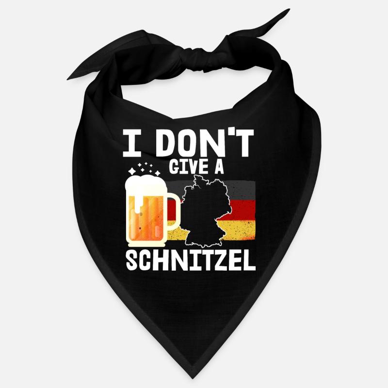 I Don't Give Schnitzel Funny German Quote Bandana