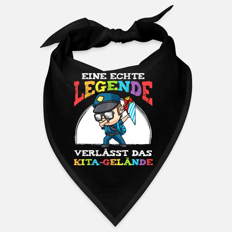 Schulkind Einschulung Polizei Bandana