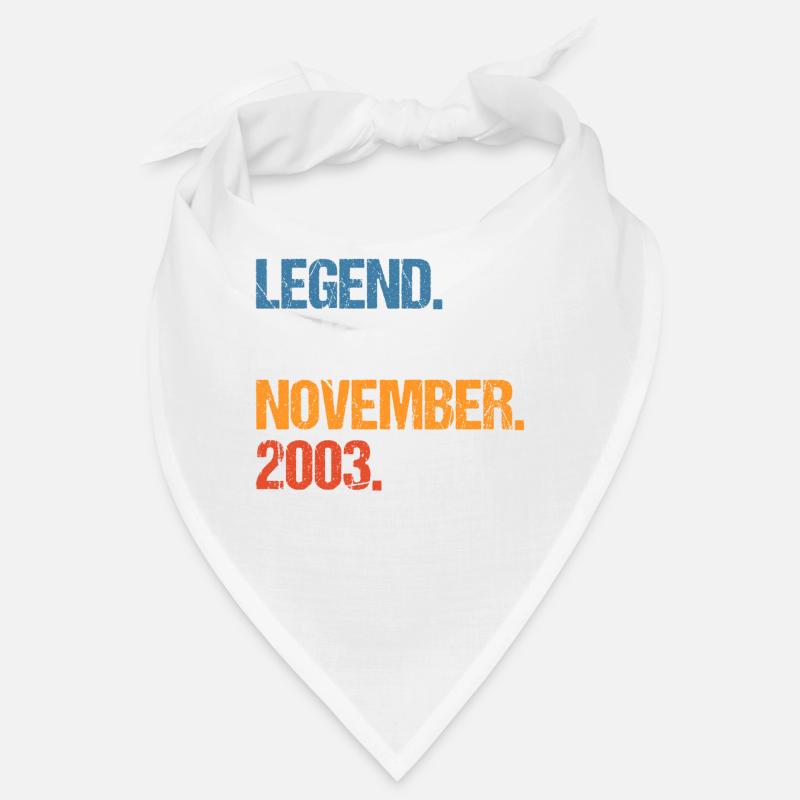 Legend Since November 2003 Geburtstag Bandana