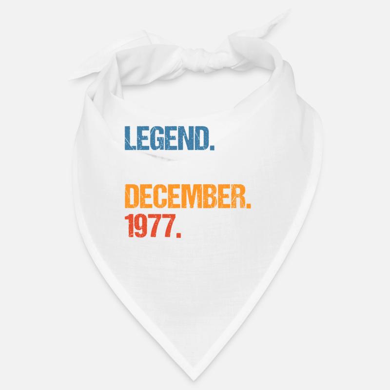 Legend Since Dezember 1977 Geburtstag Bandana