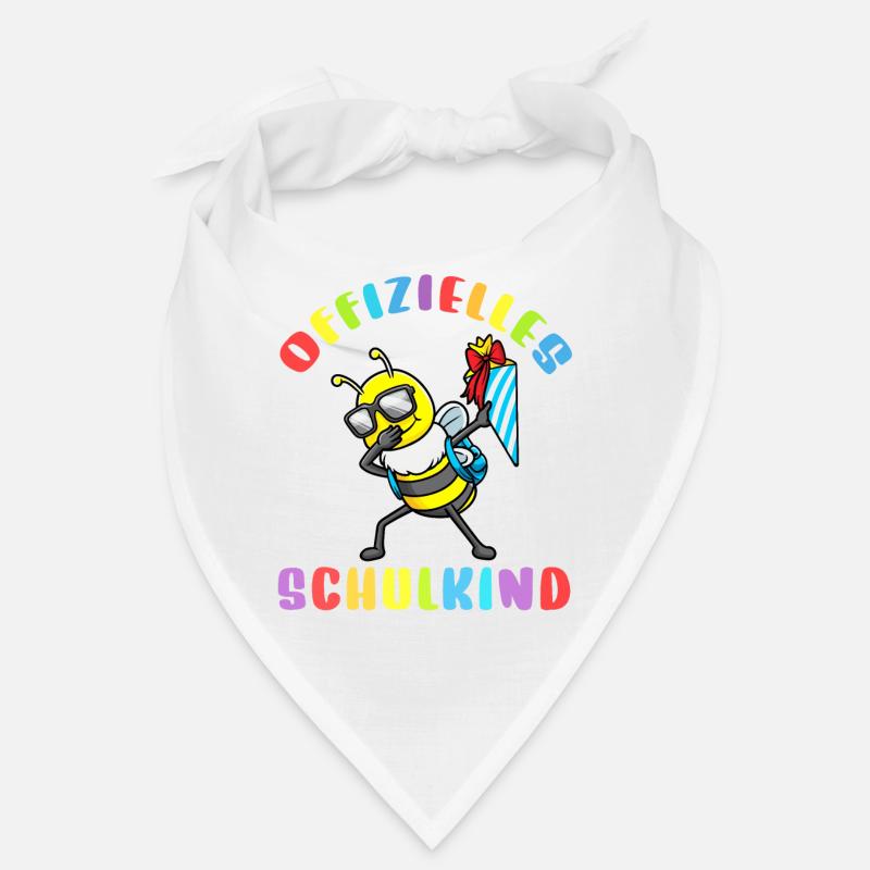 Schulkind Einschulung Biene Bandana