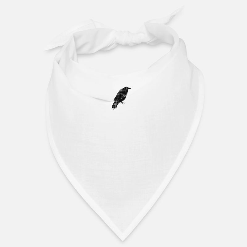 Rabe - Bandana - Weiß