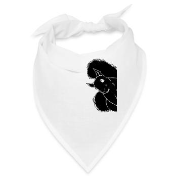 Eichhörnchen — Lustiges Eichhörnchen, niedlicher - Bandana - Weiß - Vorne