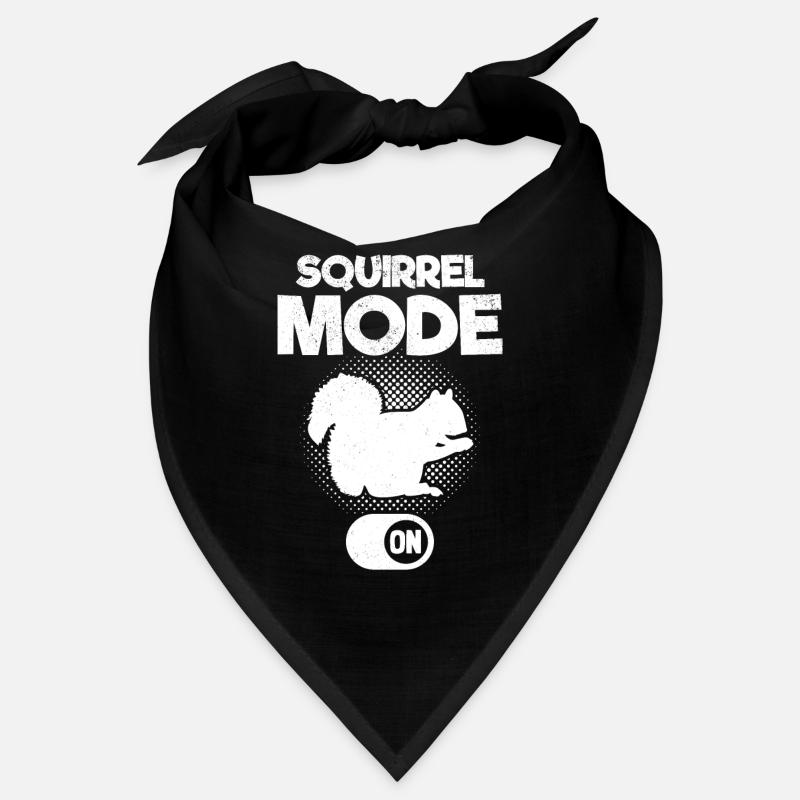 Squirrel Mode on Squirrel Lovers Bandana