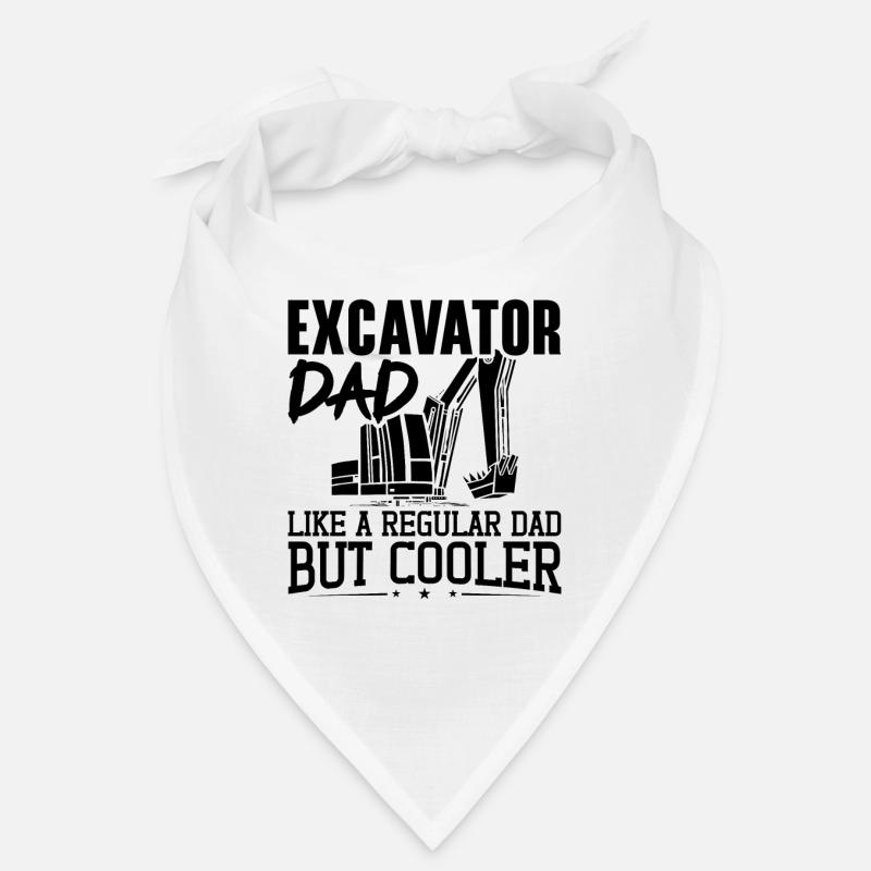 Baggern Bauarbeiter Baggerfahrer Geschenkidee Bandana