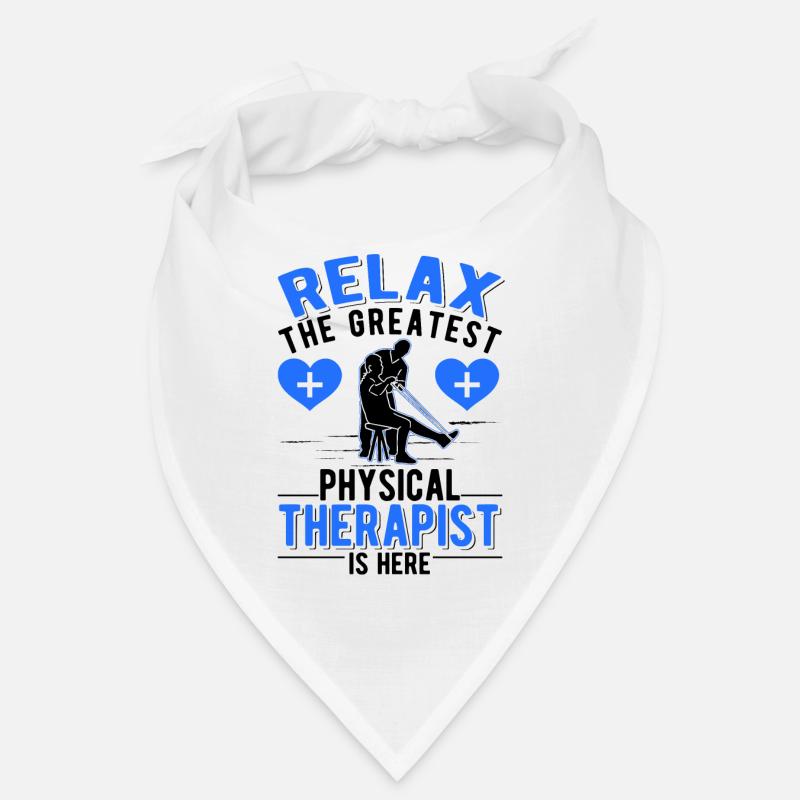 Physiotherapeut Physiotherapie Physio - Bandana - Weiß