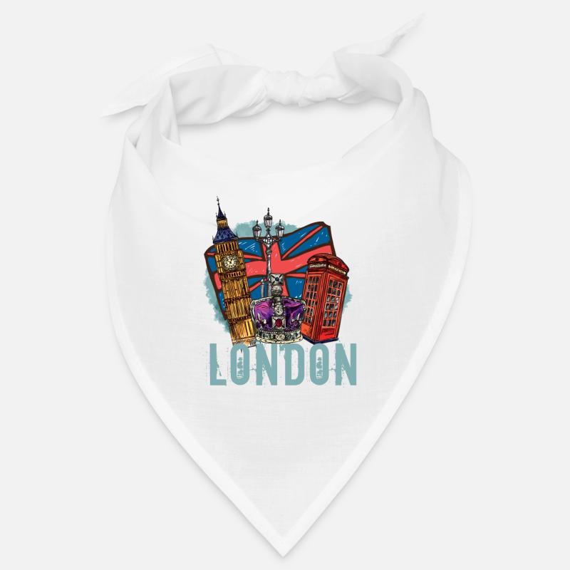 Londres Souvenir Londres Royaume-Uni Angleterre Bandana