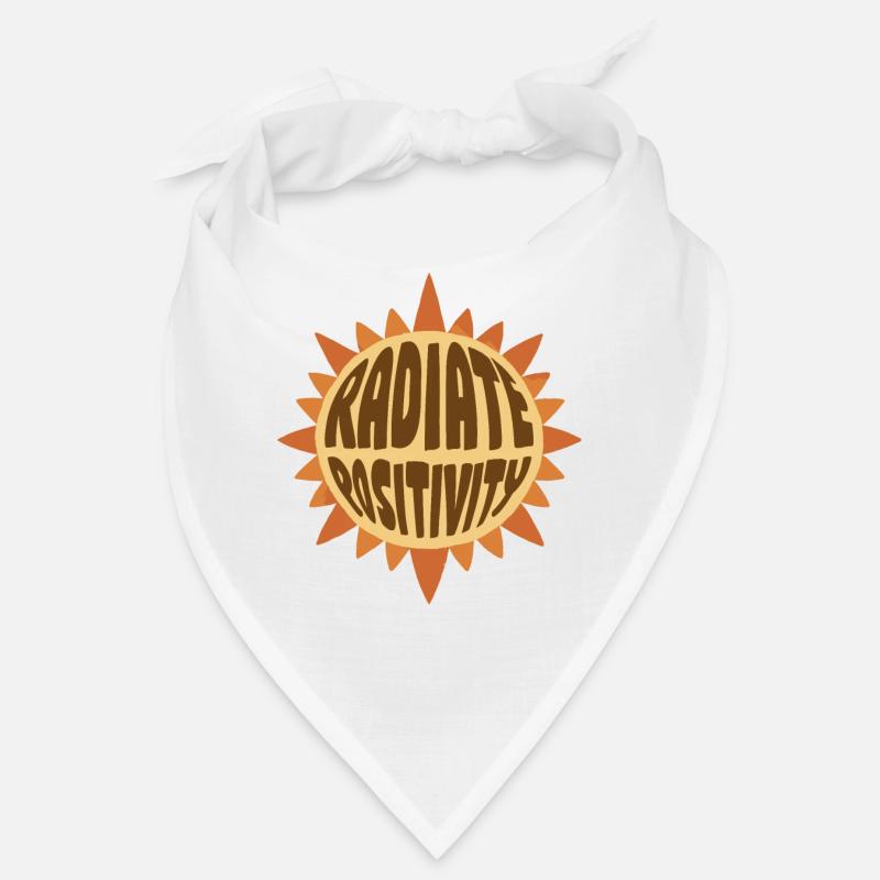 Radiate Positivity Hippie Geschenk Bandana