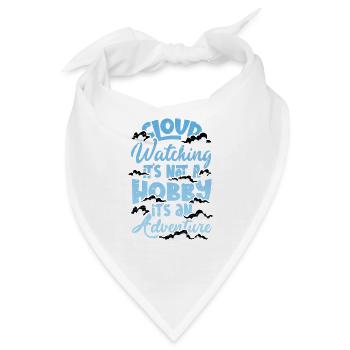 Cloud Watcher Meteorologie Cloud Watching - Bandana - Weiß - Vorne