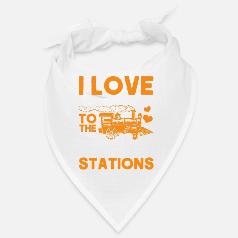 Modellbahn Zug Lokomotiven Geschenk Bandana