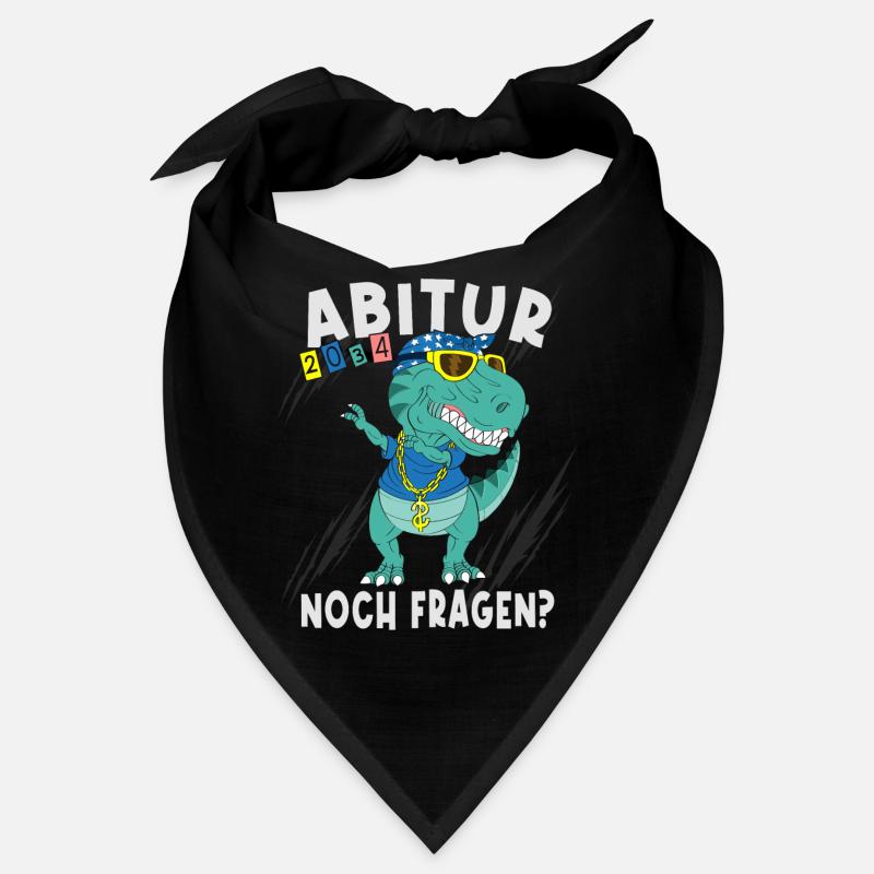 Einschulung Dinosaurier Abi 2034 Bandana