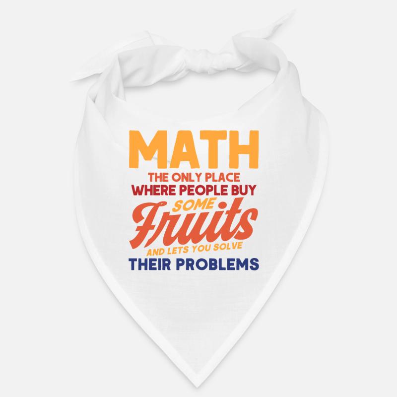 Math Mathématiques Sciences Math Cadeau Bandana