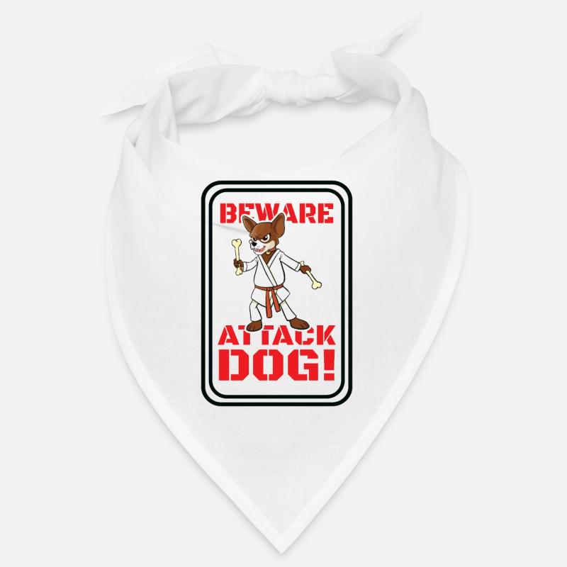 Beware Attack Dog! Bandana